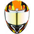 CASCO OBSIDIAN BLAZE NGO/NARANJA